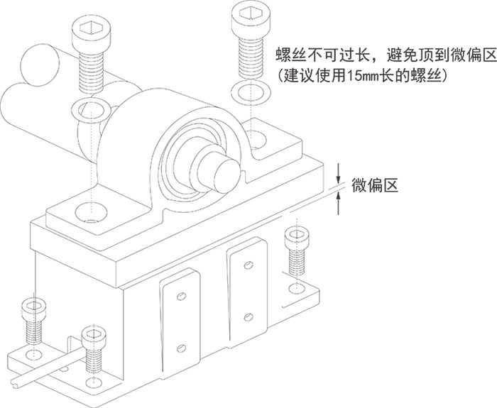 座式张力传感器TS/TD系列装配图